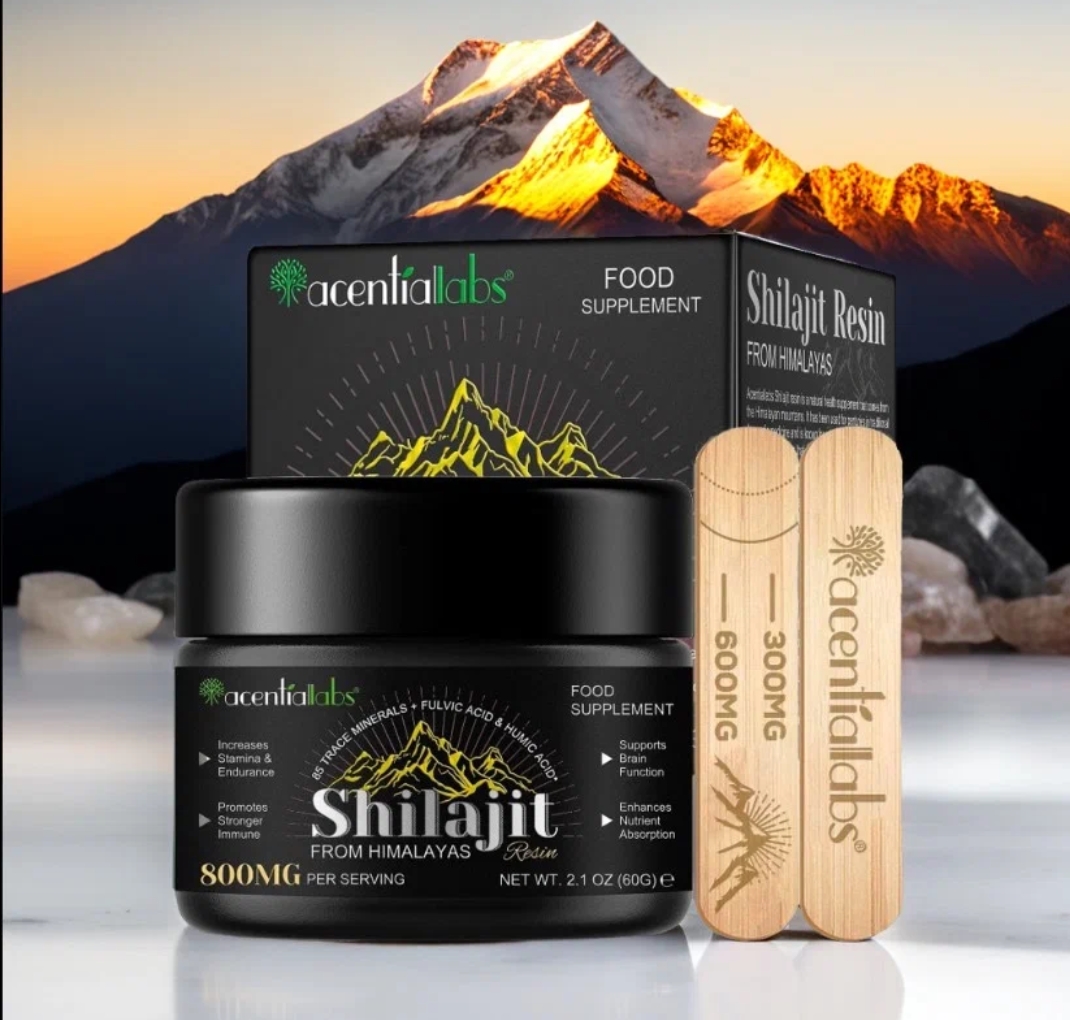 Shilajit Resin – Pot 800mg de l'Himalaya