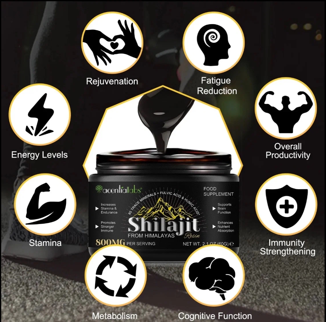 Tous les bienfaits du Shilajit Resin